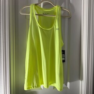Under Armour Women’s Neon Yellow Performance Tank